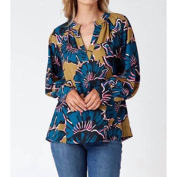 NEW CROSBY BY MOLLIE BURCH rhett tunic in marigold - Picture 3 of 4